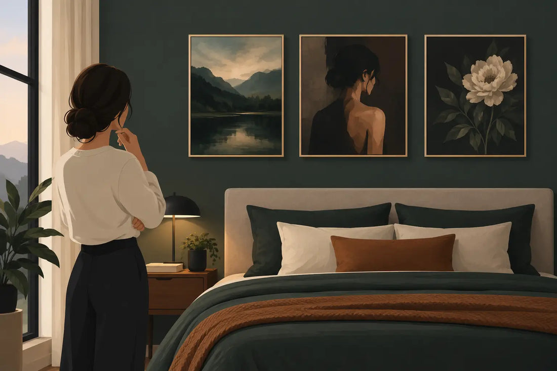 How to Choose Moody Art for Bedroom Walls