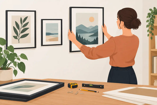 How to Frame Art Prints for a Finished Look