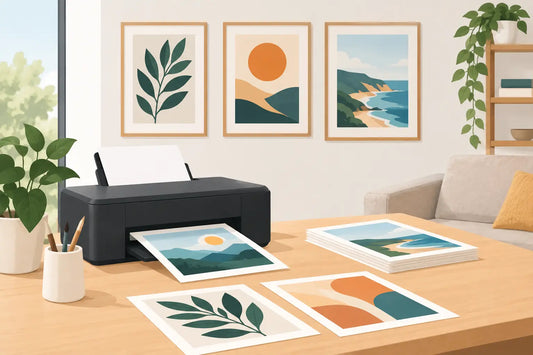 Beginner Guide to Art Printing for Your Home
