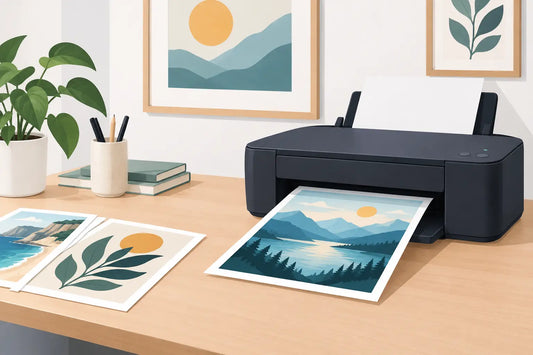 How to Print Downloadable Artwork Beautifully