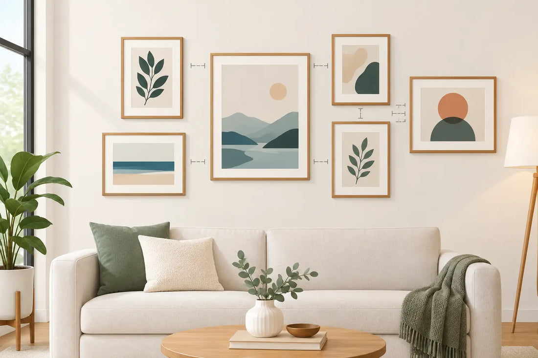 Gallery Wall Spacing That Looks Effortless