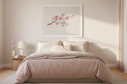 Bedroom Above Bed Mockup