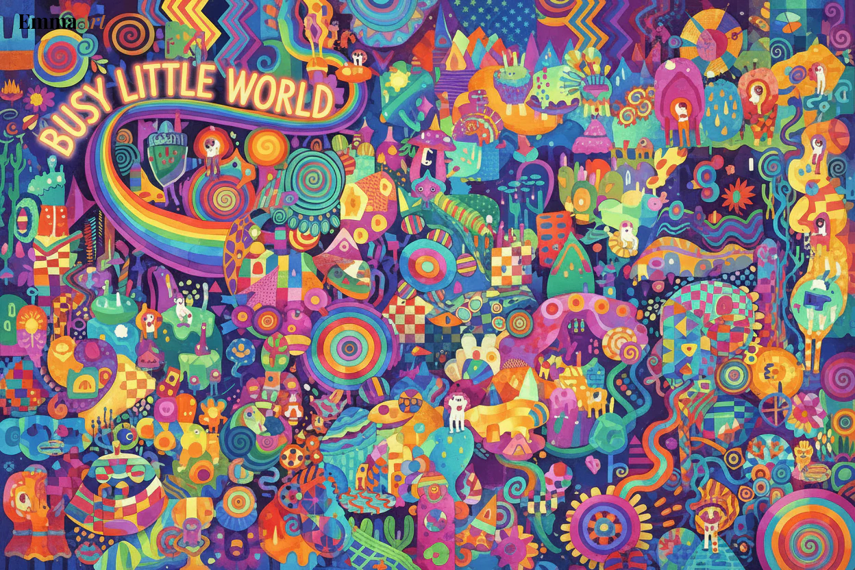 Busy little world